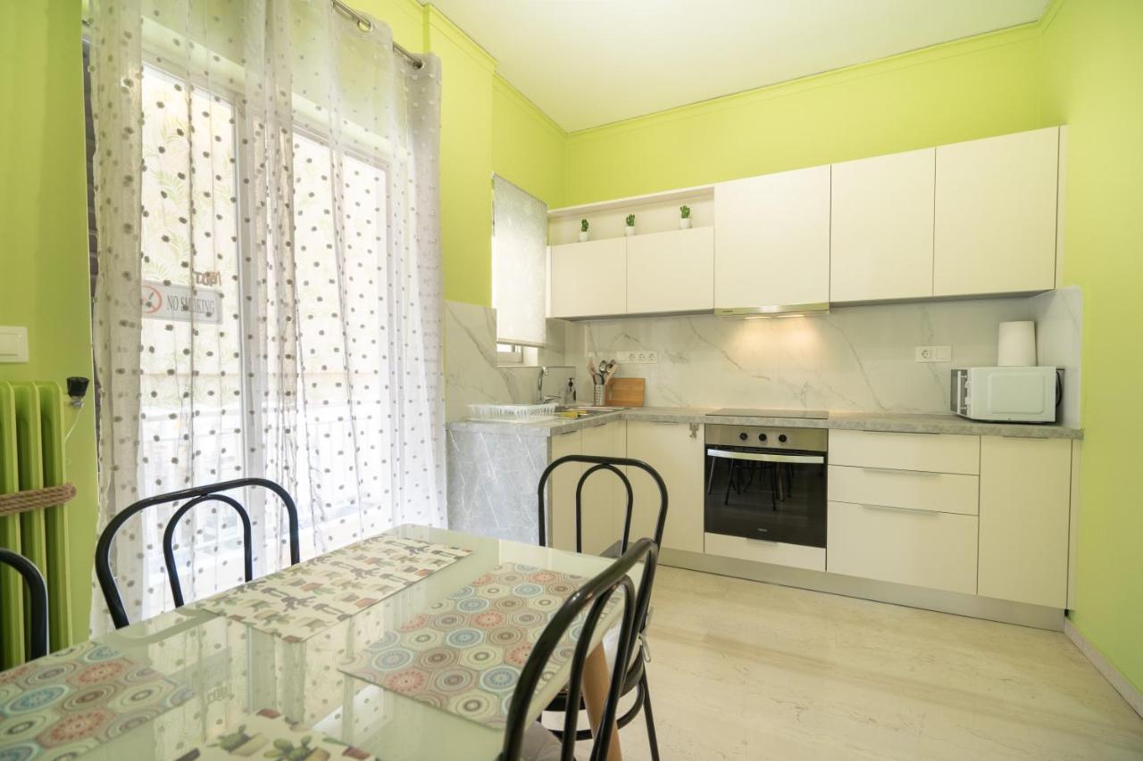 Agios Ioannis Metro St. 2 Bedrms 6 Pers. Apartment Athen Exterior foto
