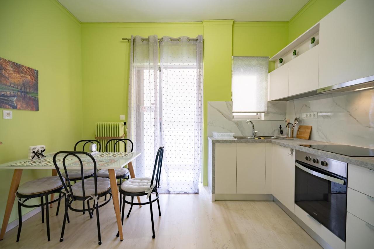 Agios Ioannis Metro St. 2 Bedrms 6 Pers. Apartment Athen Exterior foto