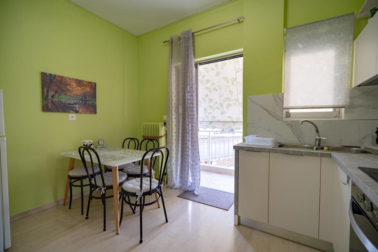 Agios Ioannis Metro St. 2 Bedrms 6 Pers. Apartment Athen Exterior foto